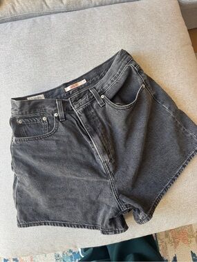 Levi’s Black Denim Shorts